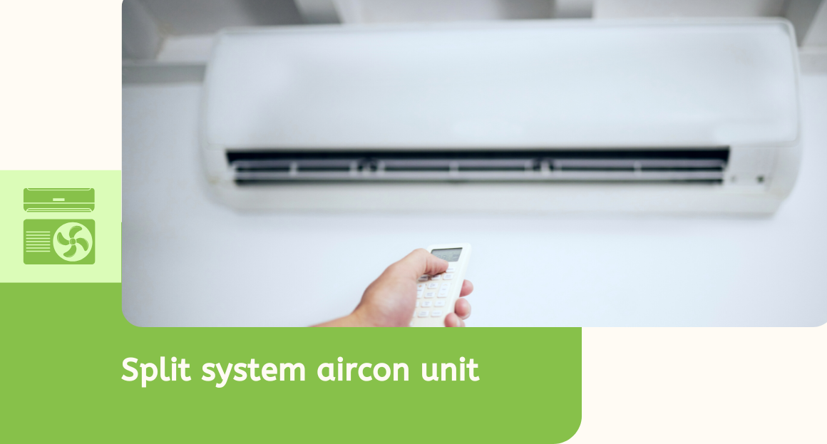 split system aircon unit
